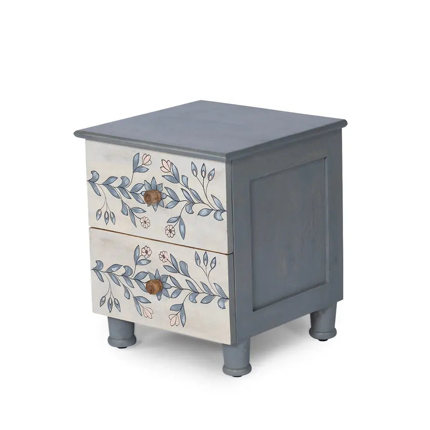 Boho Bliss Solid Wood Bedside Table