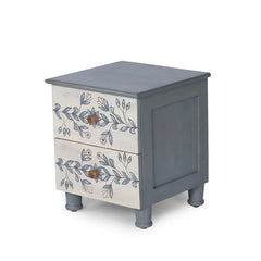 Boho Bliss Solid Wood Bedside Table