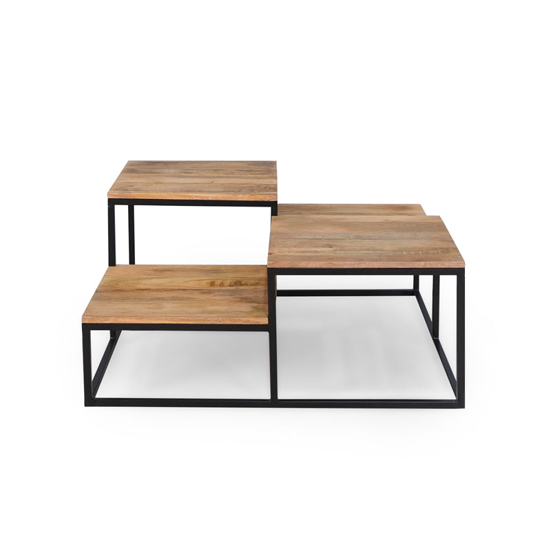 Nova Iron and Wood Coffee Table