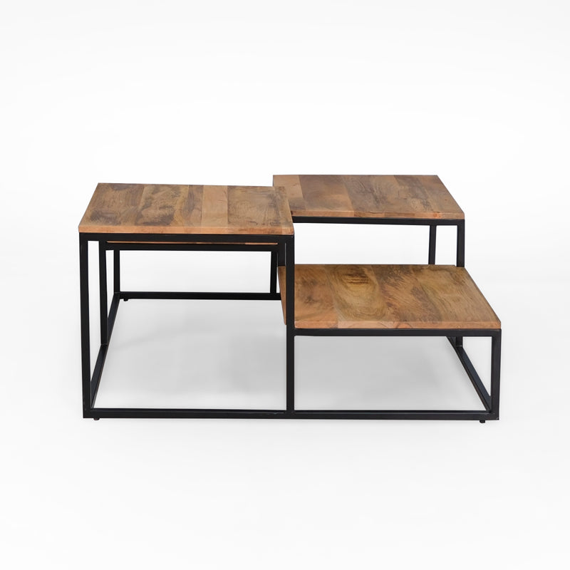 Nova Iron and Wood Coffee Table