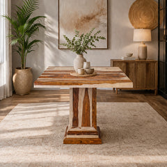 Callisto Solid Wood Dining Table