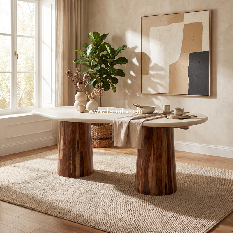Advaya 6 Seater Dining Table