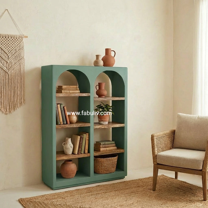 Advaya 8-Shelf Display Cabinet