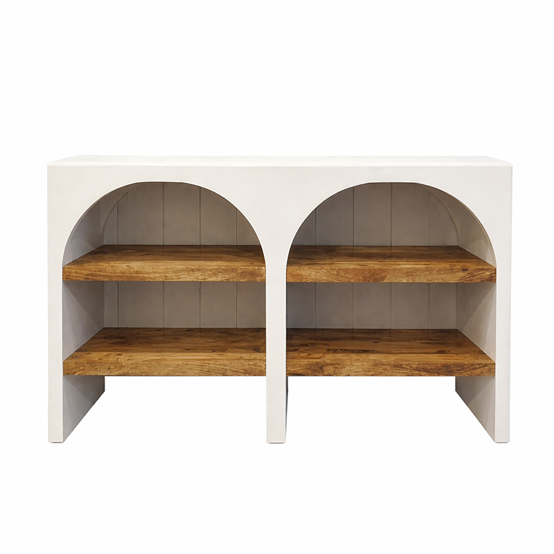 Advaya 4-Shelf Display Cabinet