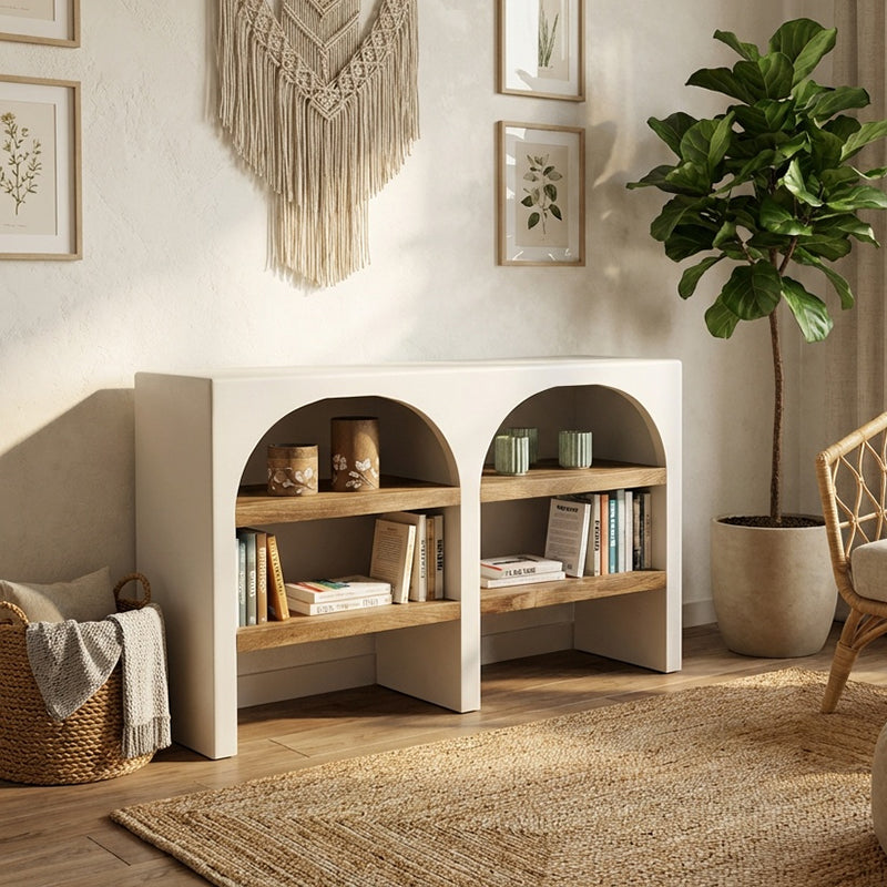 Advaya 4-Shelf Display Cabinet