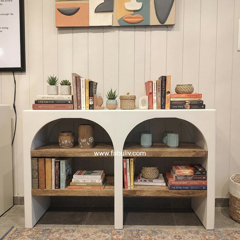 Advaya 4-Shelf Display Cabinet