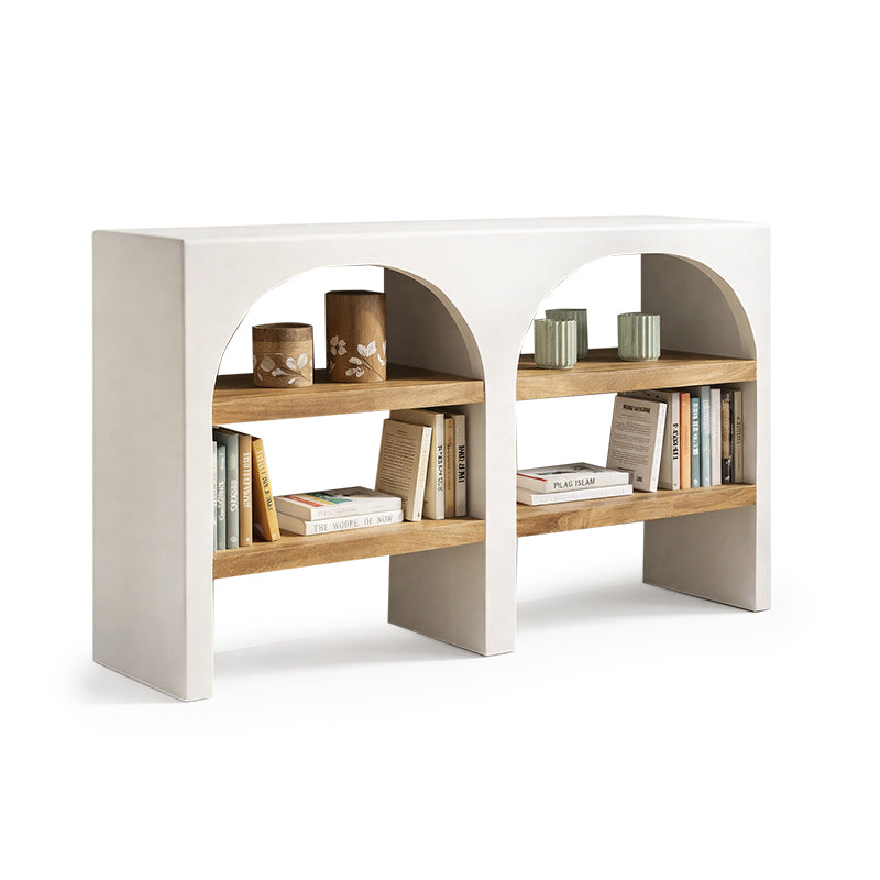 Advaya 4-Shelf Display Cabinet