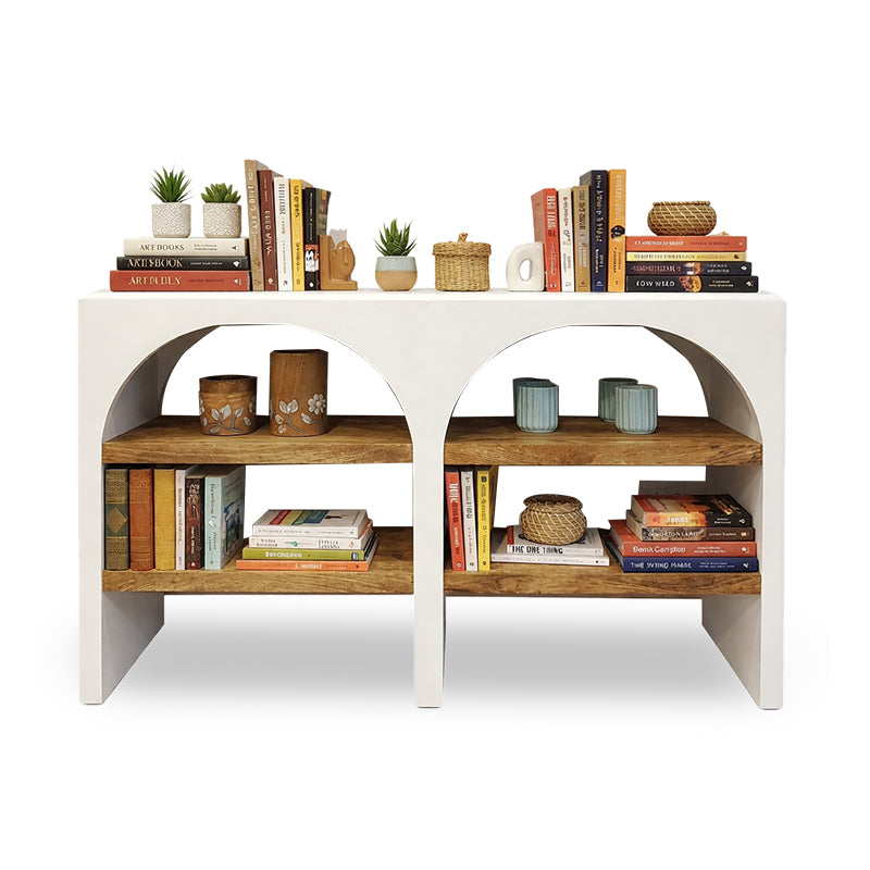 Advaya 4-Shelf Display Cabinet