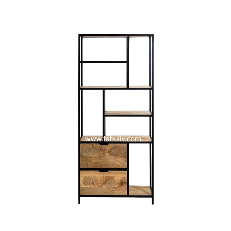 Harmonie Iron and Mango Wood Display Unit