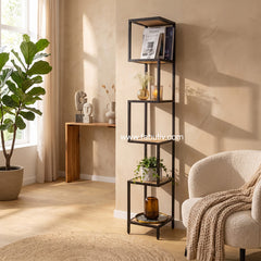 Raffiné Iron and Mango Wood Display Unit
