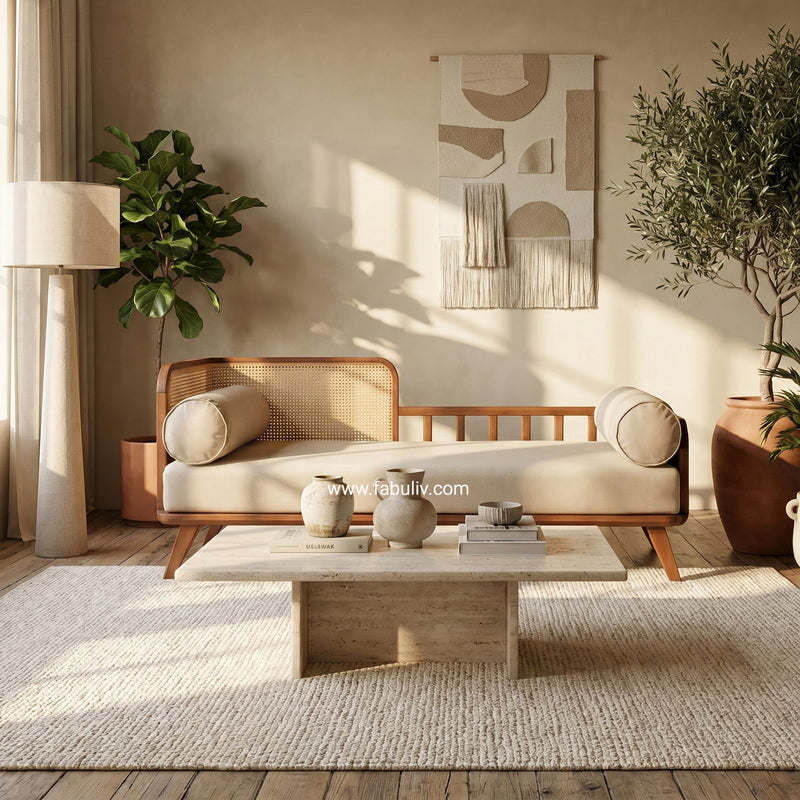 Bellavita Sheesham Wood Daybed