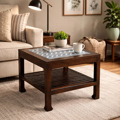 Ashley Cheveron End Table 21" X 21" in 2 Colours