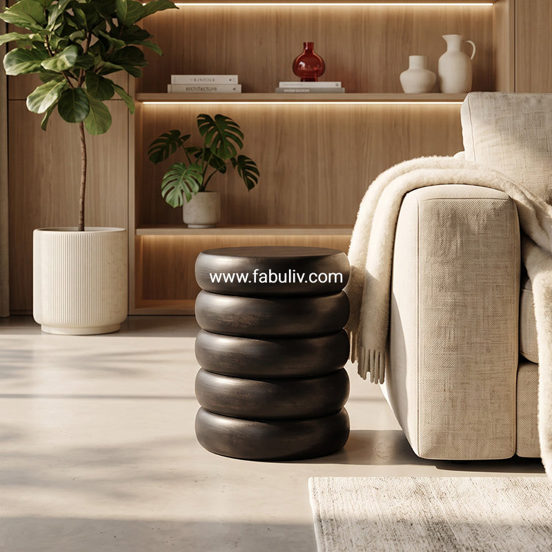 Ravello Mango Wood End Table