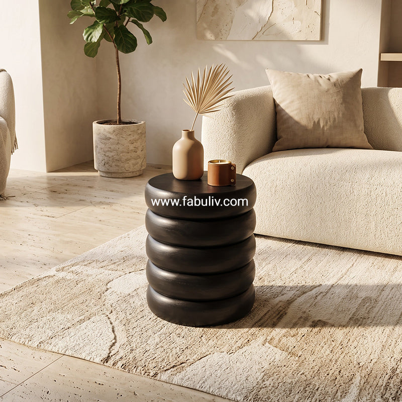 Ravello Mango Wood End Table