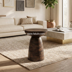 Orlento Mango Wood End Table