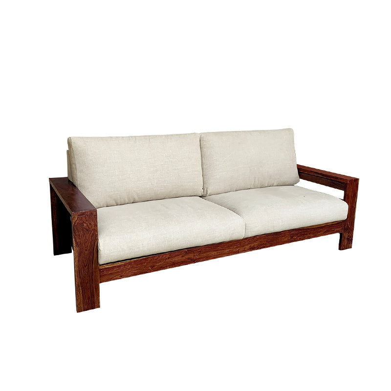 Trissino Solid Wood Three Seater Sofa