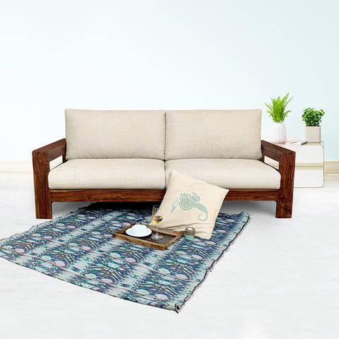 Trissino Solid Wood Three Seater Sofa