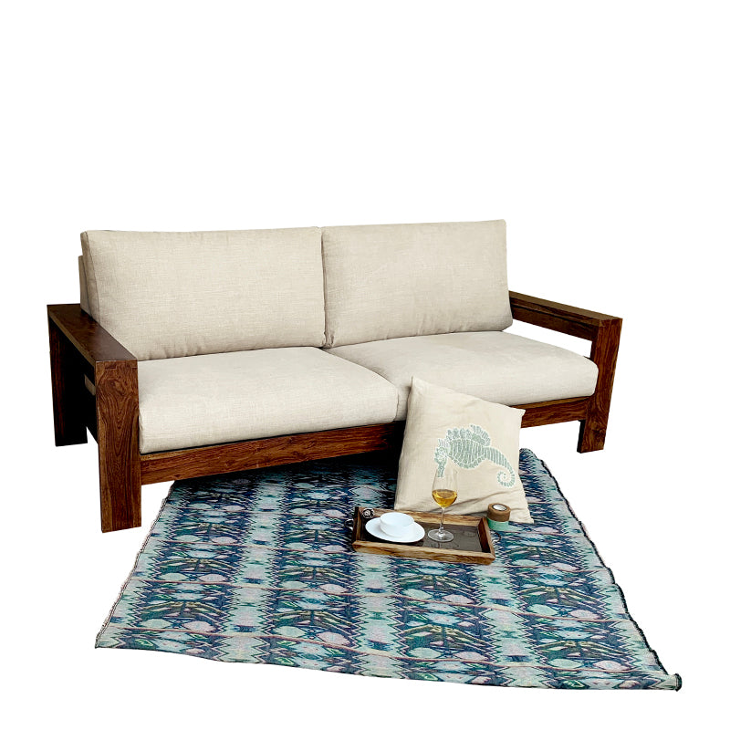 Trissino Solid Wood Two Seater Sofa