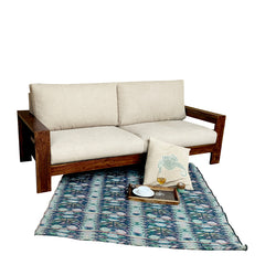 Trissino Solid Wood Three Seater Sofa