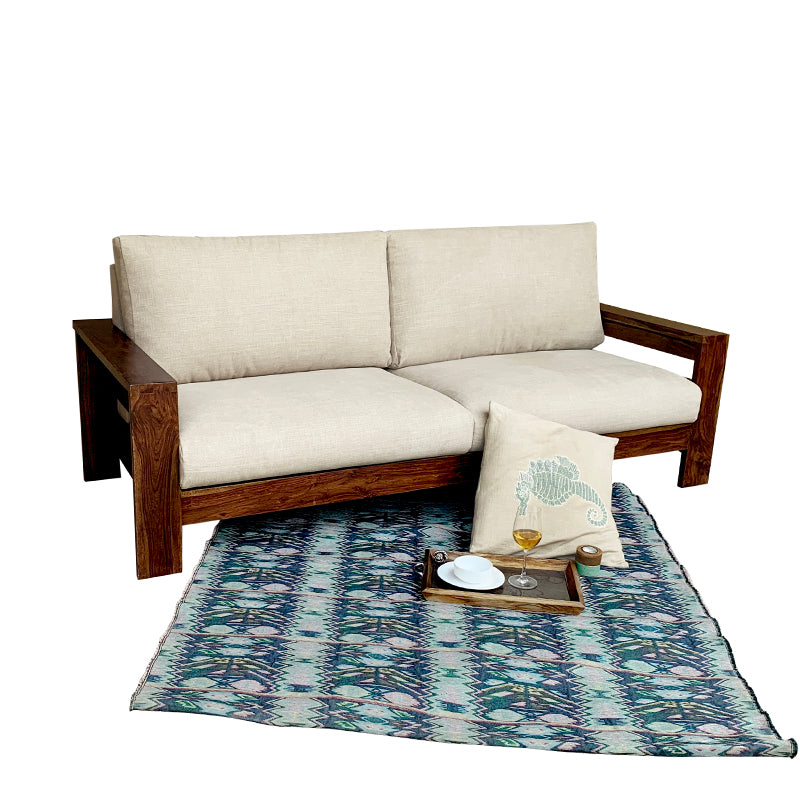 Trissino Solid Wood Three Seater Sofa