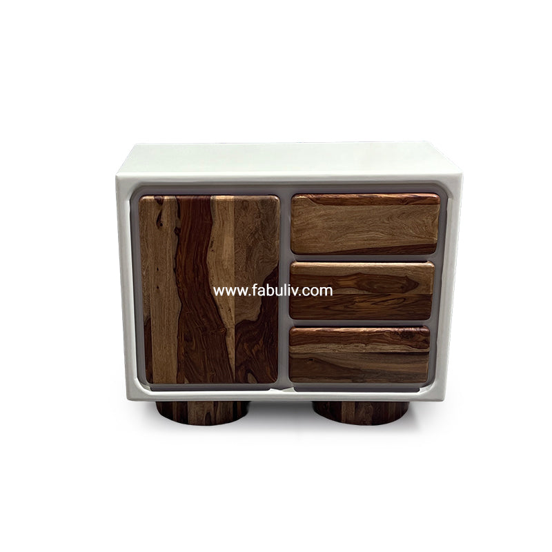 Advaya 3 Drawer and 1 Door Cabinet