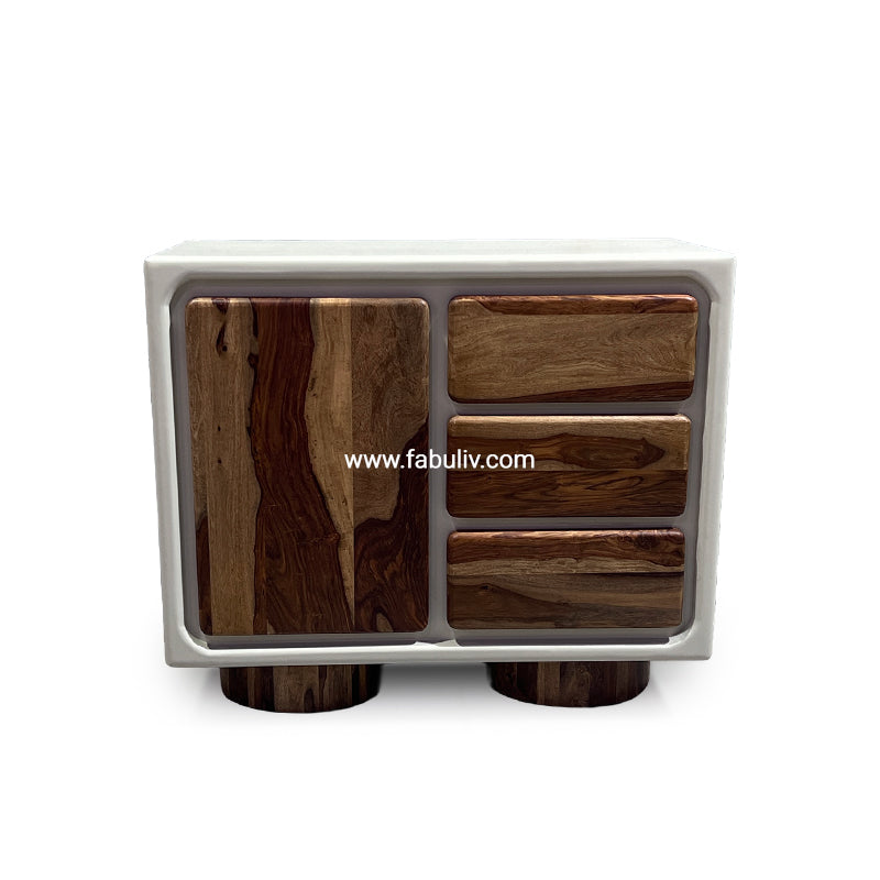 Advaya 3 Drawer and 1 Door Cabinet