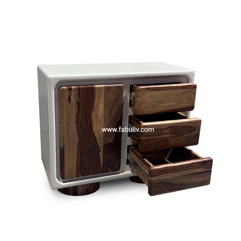 Advaya 3 Drawer and 1 Door Cabinet