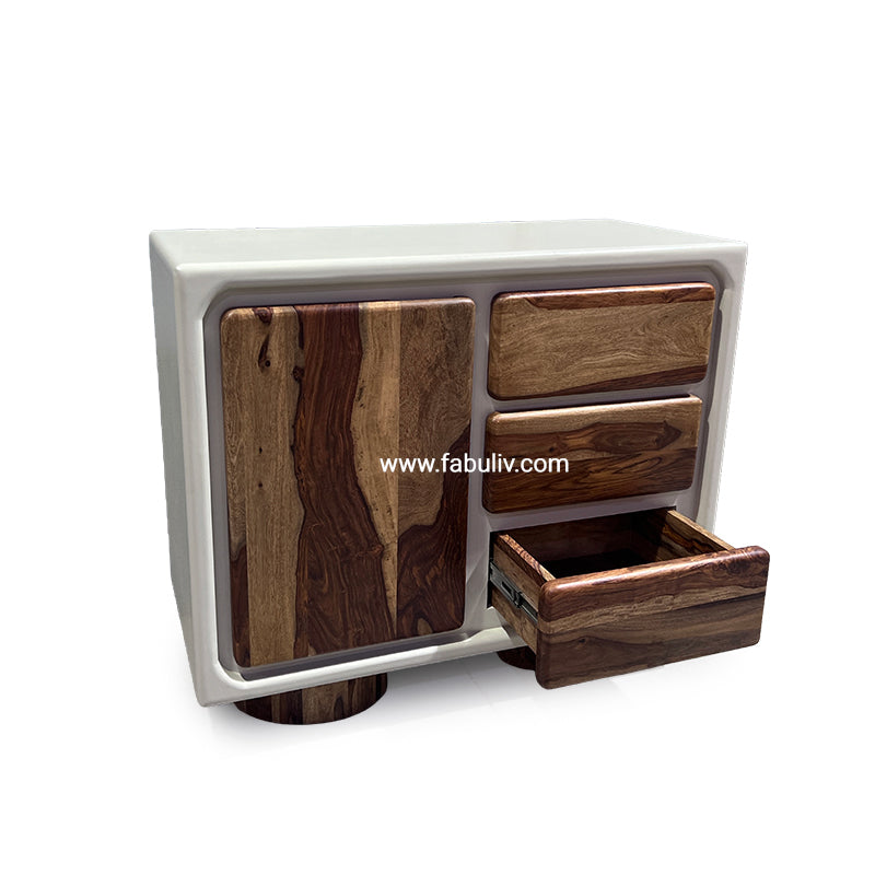 Advaya 3 Drawer and 1 Door Cabinet