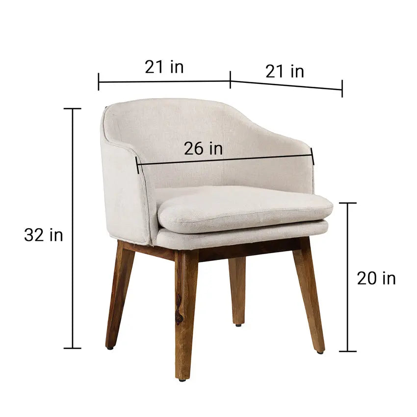 Freya Solid Wood Dining Chair