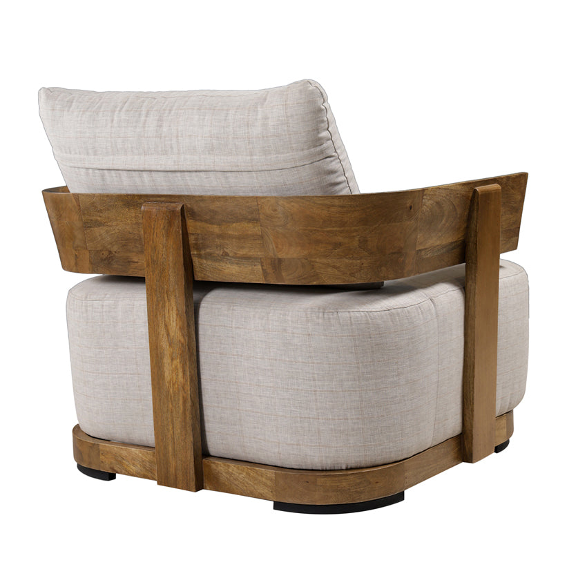 Raphael Solid Wood Arm Chair
