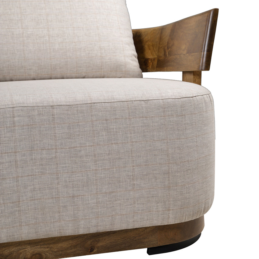 Raphael Solid Wood Arm Chair