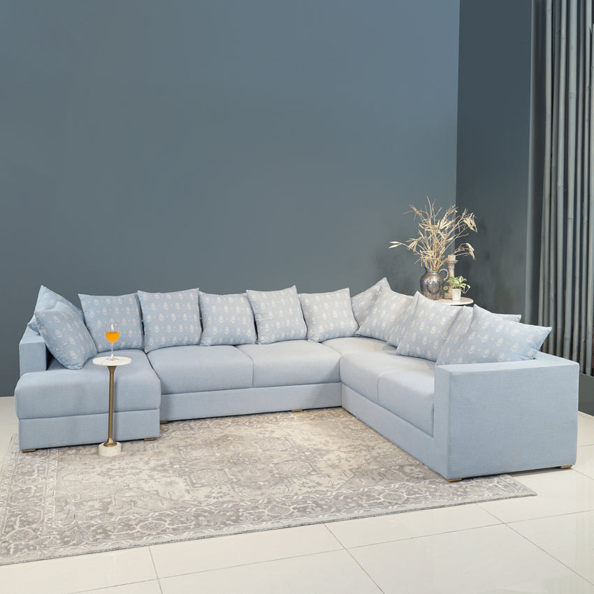 Grayson Upholstered Sofa With Chaise Sectional