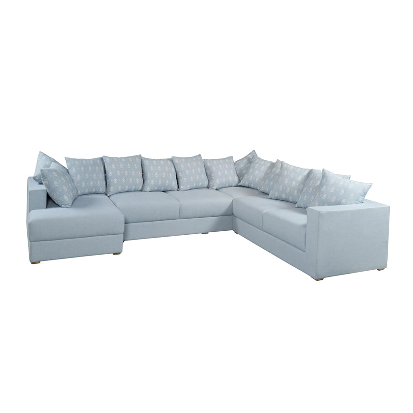 Grayson Upholstered Sofa With Chaise Sectional