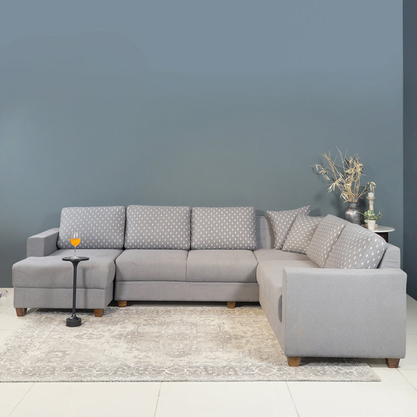 Hadrian Upholstered Sofa With Chaise Sectional