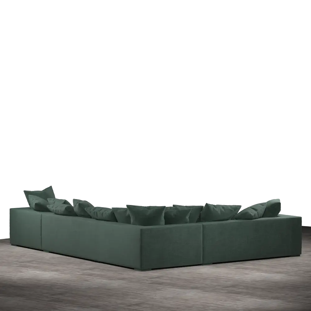 Striado Upholstered Sofa With Chaise Sectional