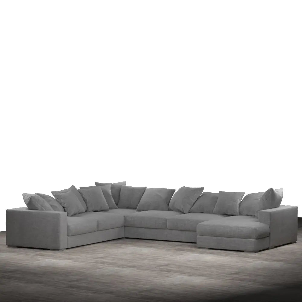 Striado Upholstered Sofa With Chaise Sectional