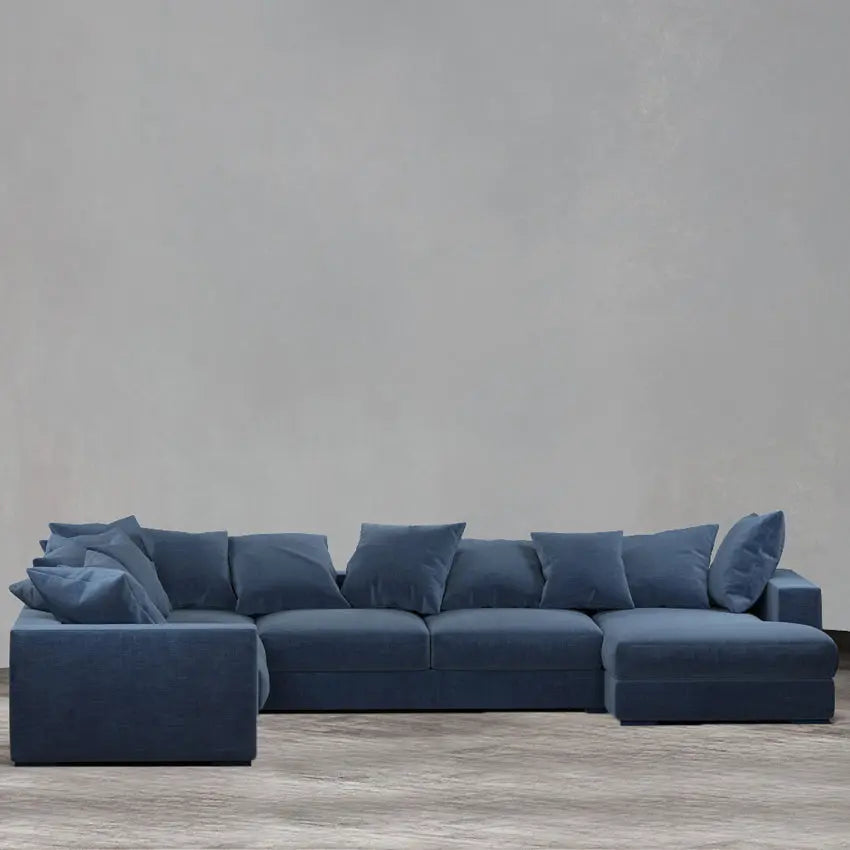 Striado Upholstered Sofa With Chaise Sectional