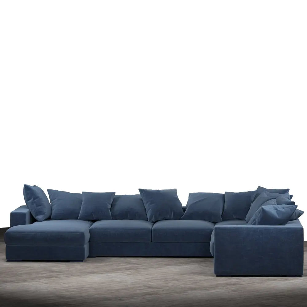 Striado Upholstered Sofa With Chaise Sectional