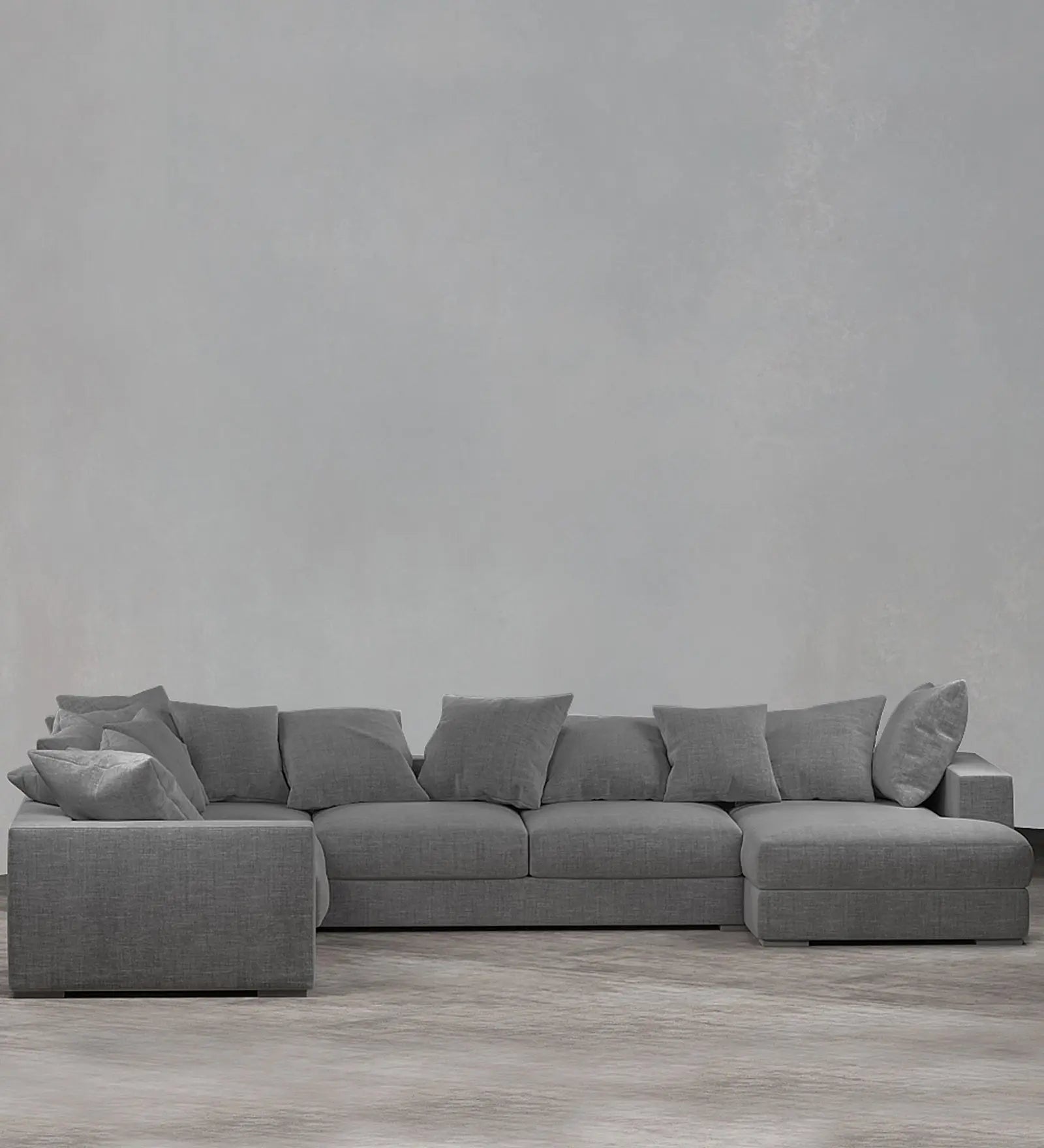 Striado Upholstered Sofa With Chaise Sectional