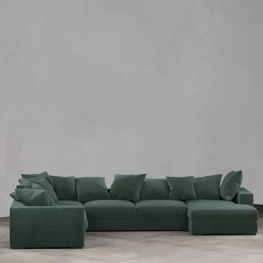 Striado Upholstered Sofa With Chaise Sectional