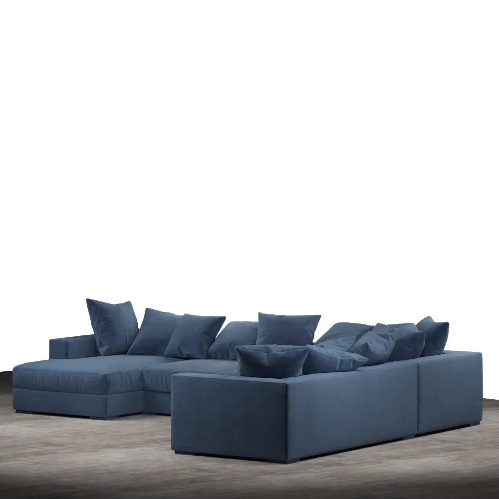 Striado Upholstered Sofa With Chaise Sectional