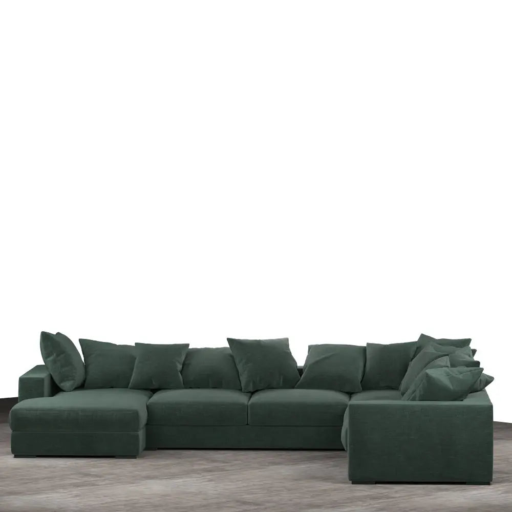 Striado Upholstered Sofa With Chaise Sectional