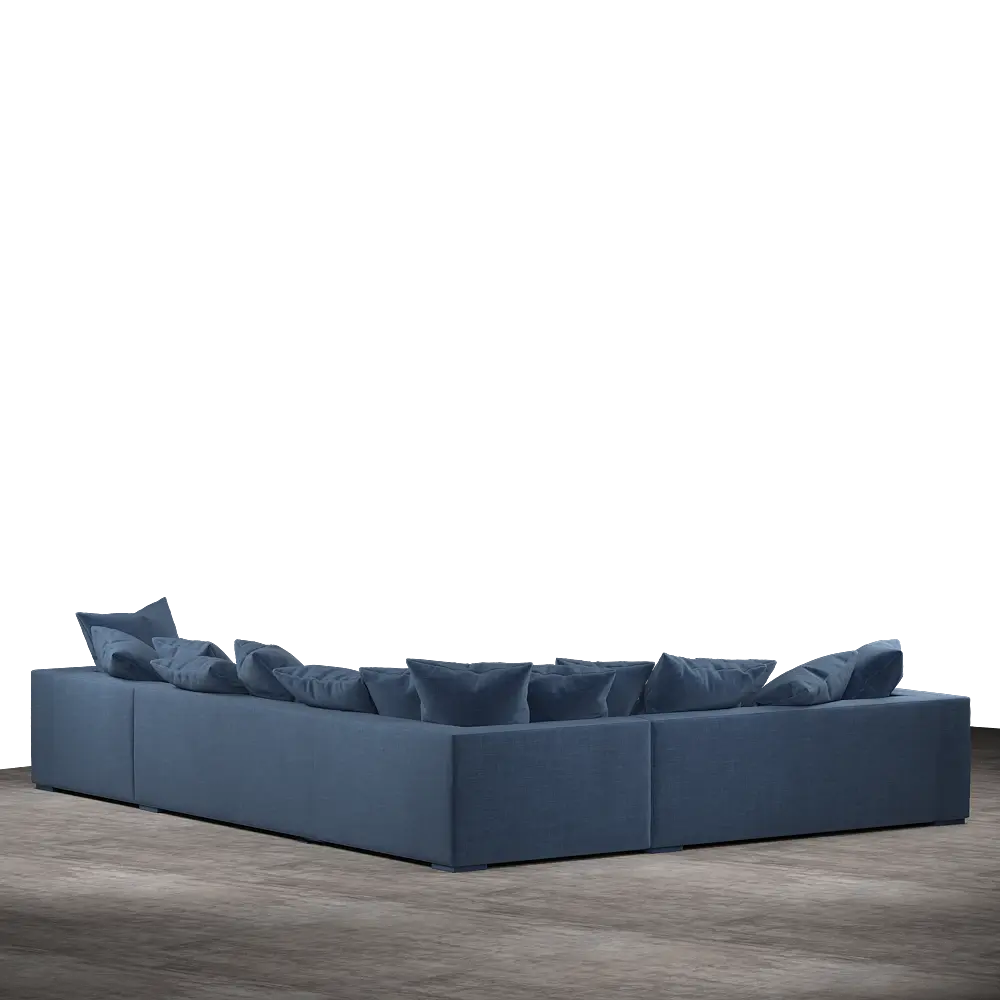 Striado Upholstered Sofa With Chaise Sectional