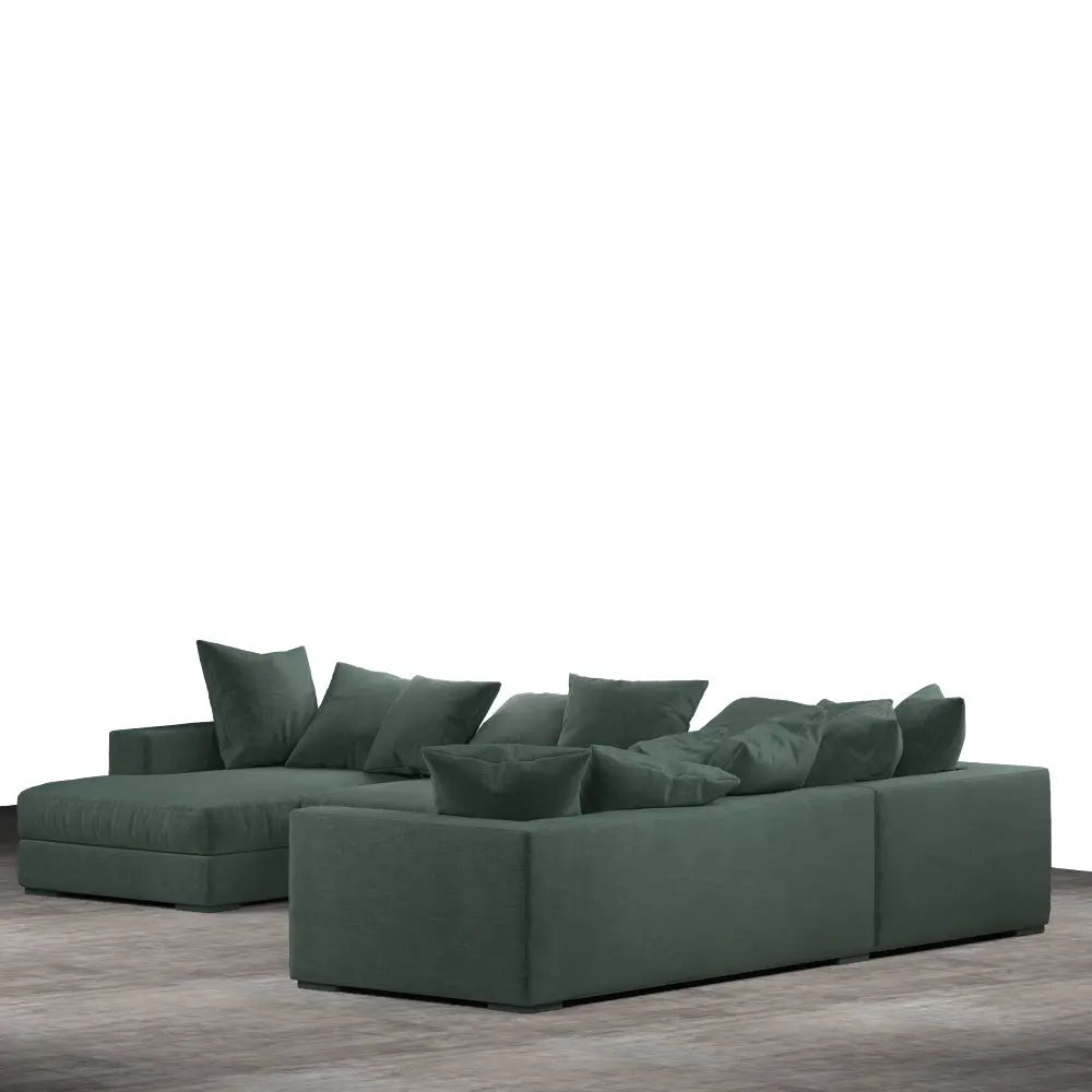 Striado Upholstered Sofa With Chaise Sectional