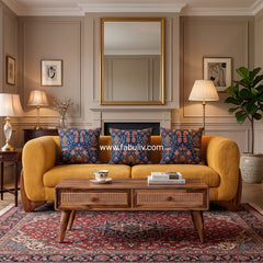 Cheshire 3 Seater Sofa in Mustard Color