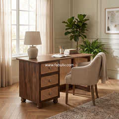 Morena Mango Wood Study Table