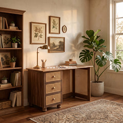 Morena Mango Wood Study Table