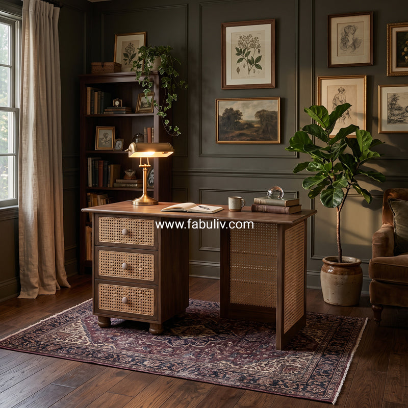 Morena Mango Wood Study Table