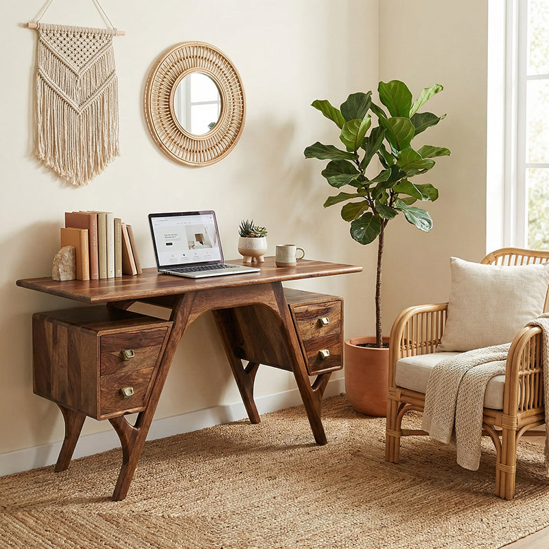 Advaya Sheesham Wood Study Table