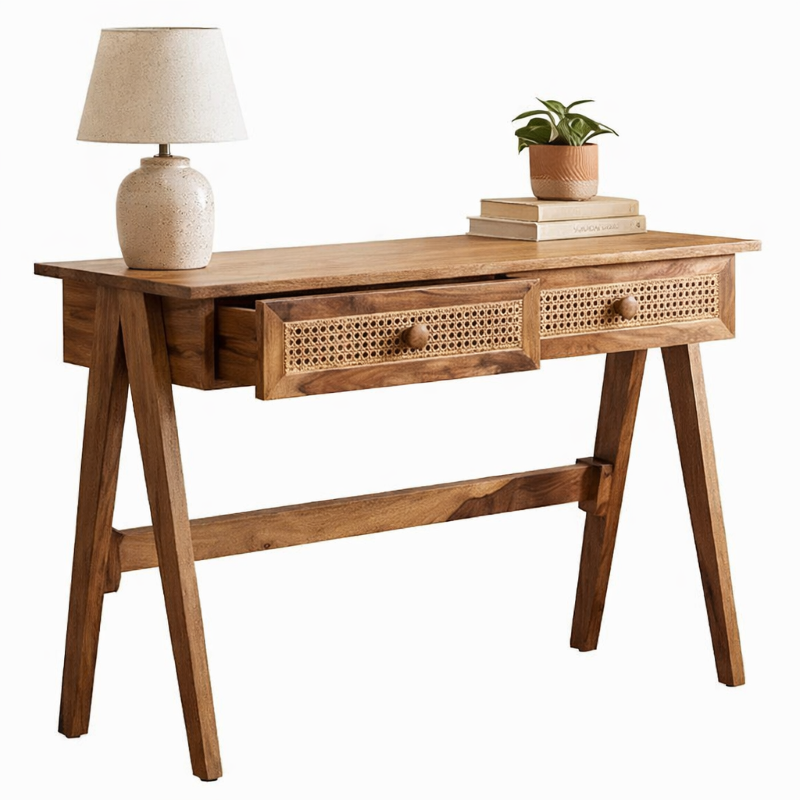 Valora Solid Sheesham Wood Study Table